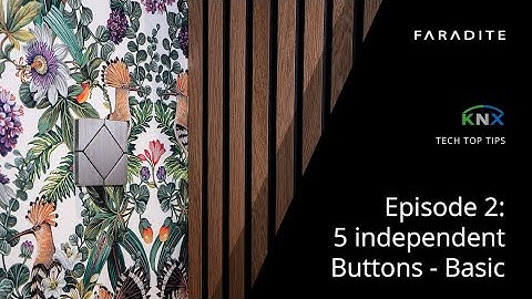 TAP-5 KNX Tech Top Tips - Episode 2: 5 Independent Buttons