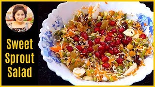 Healthy sweet sprout salad for| breakfast / lunch lunchbox. weight
loss salad. #weightlosssalad #sproutsalad subscribe to my other
channel - arpita ...