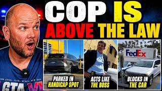 Undercover Cop is ABOVE THE LAW illegally parking his Range Rover!