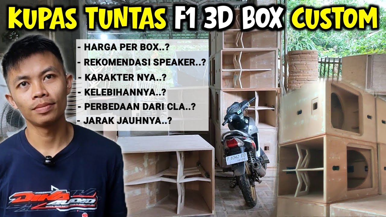 BEDA SPEAKER BEDA SKEMA !! Kupas Tuntas F1 3D Box || Harga, Karakter, & Kelebihannya