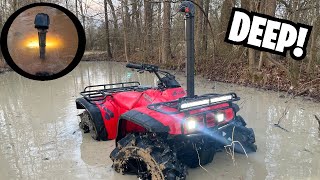 Honda 300 Goes Deep + Mudding in the Swamp!