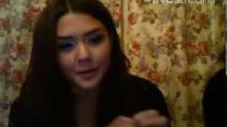 Twitcam con Yuridia (14/10/2010) Parte 1