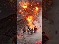Most Dangerous Volcano Eruption Caught on Camera 😱 #shorts