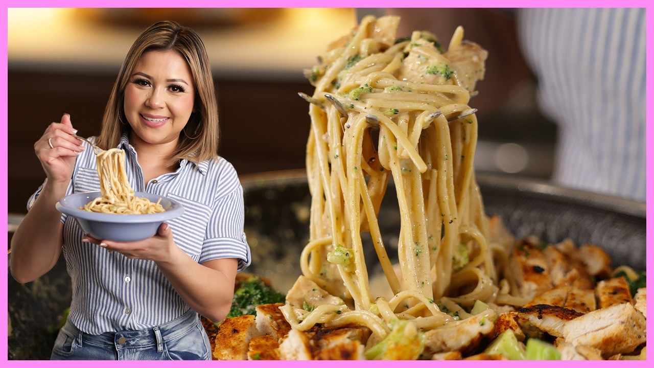 Курица Альфредо, которая вкуснее, чем в ресторане!!!