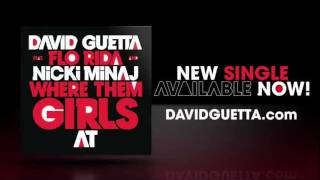 David Guetta feat Flo Rida & Nicki Minaj - Where Them Girls At - Lyrics video Resimi