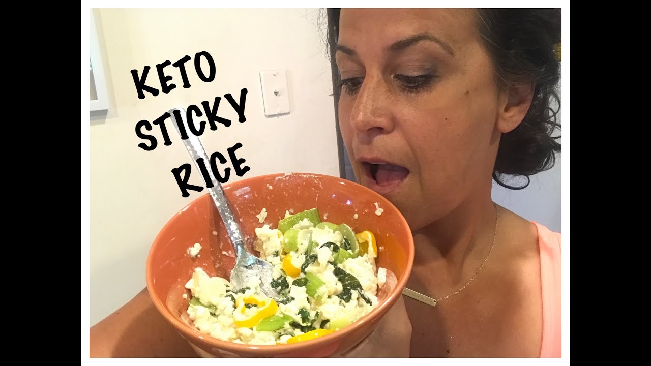 KETO STICKY RICE - YouTube