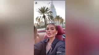 Loredana macht Urlaub in Dubai (Instagram Story von Loredana 15.01.2021)