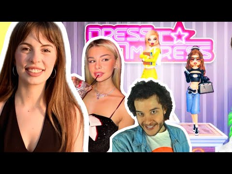 ΠΑΙΖΩ ΜΟΝΟ ΣΑΝ ΕΛΛΗΝΕΣ YOUTUBER ΣΤΟ DRESS TO IMPRESS | Meowregames