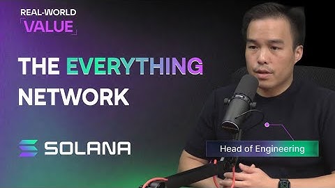 Real-World Value 8: SOLANA On Becoming ALL-ENCOMPASSING
