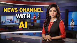 How To Create A News Channel With Ai | Ai News Video Generator | Ai Lip Sync | Ai News Video Banaye