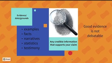 Argumentation and Toulmin