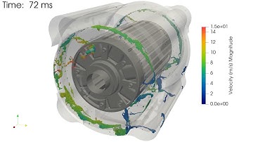Electric engine cooling