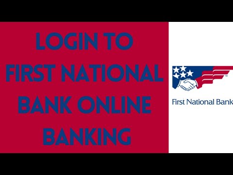 How To Login To First National Bank Online Banking (Step By Step)