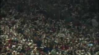 André Rieu playing Second Waltz during half-time Ajax-Bayern München