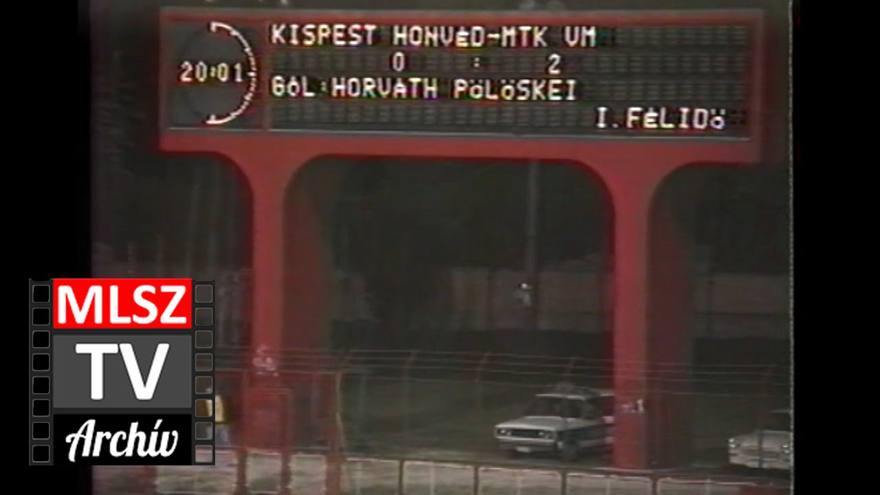 Honvéd-MTK | 0-3 | 1991. 09. 07 | MLSZ TV Archív