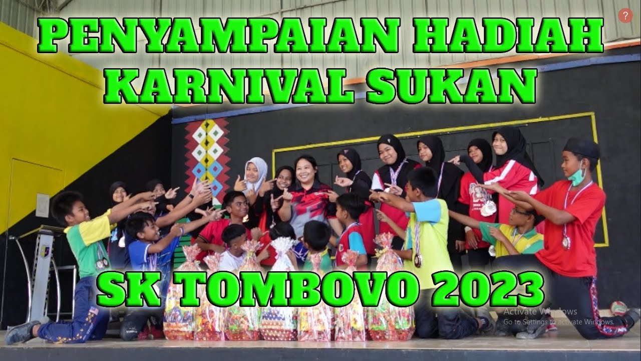 PENYAMPAIAN HADIAH KARNIVAL SUKAN  SK TOMBOVO PENAMPANG 2023
