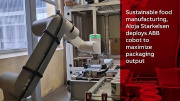 GoFa at a packaging line in Alojas