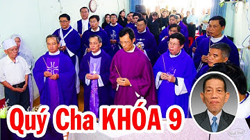 Quý Cha Khóa 9 Đại Chủng Viện Thánh Giuse Saigon - Dâng lễ cầu Cho Ông Cố Giuse Vũ Văn Bằng
