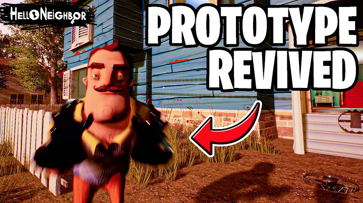 NEW REMAKE! | Hello, Neighbour! Prototype Revived (ALPHA 1) (FULL WALKTHROUGH)