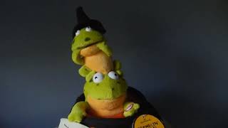 Hallmark Halloween Stew Tremblin' Toads Witch Cauldron Sound Motion Works Great! 2008-2009