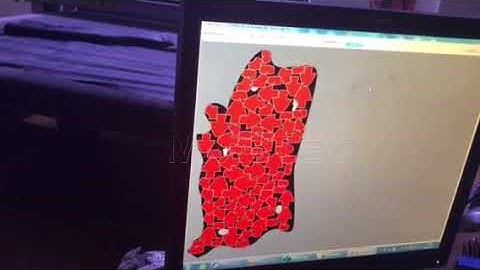 Automatic Flaw Recognizing & Nesting Genuine Leather Cutting Machine MLO1625 1