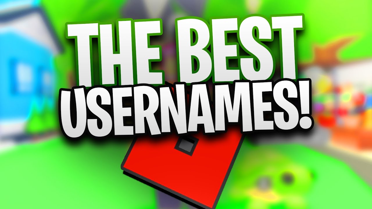 The Best Roblox Usernames of All-Time (SUPER FUNNY) 😂😂 - YouTube