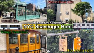 New York City MTA Subway & Bus Scavenger Hunt Adventure - @legomta-munipalstransportation Collab