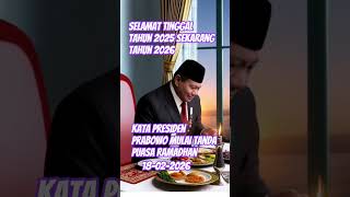 selamat tinggal tahun 2025 setelan tahun 2026 selamat ibadah puasa Ramadan