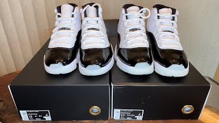 Jordan 11 Gratitude Real Versus Replica. Can you tell the difference?