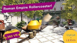 Ancient Roman Rollercoaster - Circle the Colosseum in 360 VR!