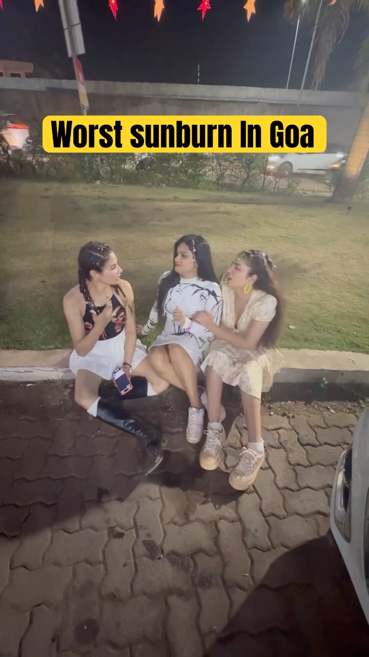 Worst Sunburn In Goa Day 2 ?‍♂️ #priyankatyagi #trendingonshorts #shorts