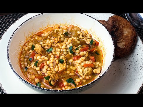 Chicken Couscous Soup