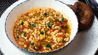 Chicken Couscous Soup recipe