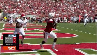 Tanner Lee Finds JD Spielman to Tie It vs. Rutgers