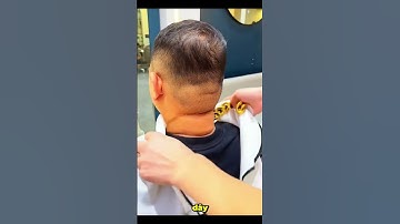 Thợ cắt tóc trộm dây chuyền vàng của khách #xuhuong