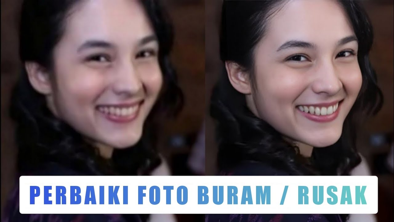 Gampang!!!...Cara perbaiki foto lama yang rusak