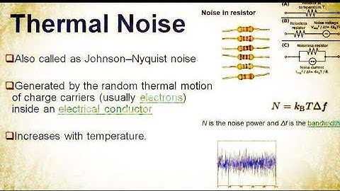 Thermische ruis | Uitgelegd