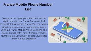 France Mobile Phone Number List France Mobile Phone Number Database