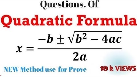 EXERCISES 1.1 (,Q6,Q7) SOLUTION OF QUADRATIC EQUATION CLASS |Hindi