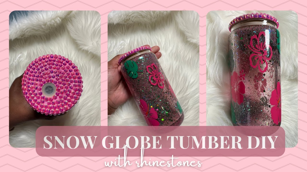 How to Make A Snow Globe Tumbler | How to Make a Snow Globe Glass Can ...