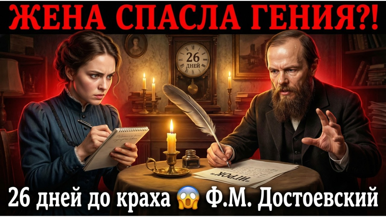 Ф.М. Достоевский: Шокирующая тайна спасения от полной нищеты? 😱📜