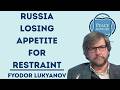 فيودور لوكيانوف روسيا تربح من الحرب مع إيران على المدى القصير لكنها قلقة بشأن الصراعات المستقبل فيودور لوكيانوف روسيا تربح من الحرب مع إيران على المدى القصير لكنها قلقة بشأن الصراعات المستقبل