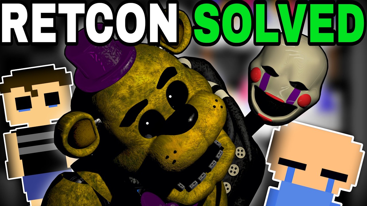 We All MISSED The True Lore Behind FNAF 4! (Golden Freddy Retcon Analysis)