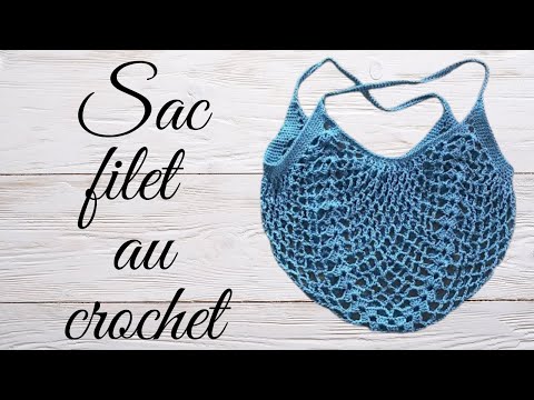 Sac filet big poli au crochet vidéo pas à pas - Lou Passion