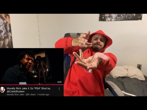 MORALLY RICH JAKE X 2O "PSA" REACTION!!! 🔥🔥🔥 I WAS BUMPING DAT DRAC IN THE MIDDLE OF THE STREET😭🔥