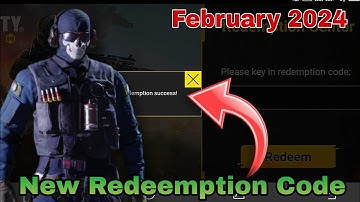 *NEW* Call Of Duty Mobile New Redeemption Codes February 2024 | New Redeemption Code CODM 2024