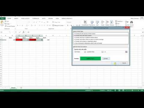 How to Use Conditional Formatting for Chart Colors