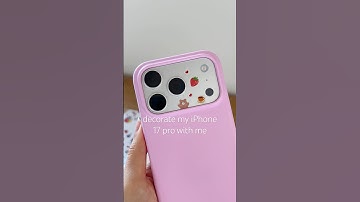 Decorate my iPhone 17 pro with me