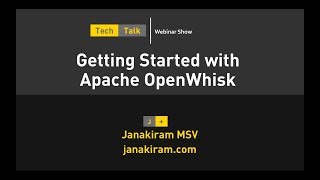 Famous TechTalk - Getting Started with Apache OpenWhisk Net Worth