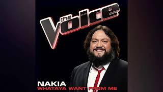 Nakia | Whataya Want From Me | Studio Version | The Voice 1